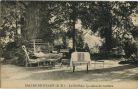 Carte postale ancienne - Salies-de-Béarn - Le Guilhat: Le salon de verdure
