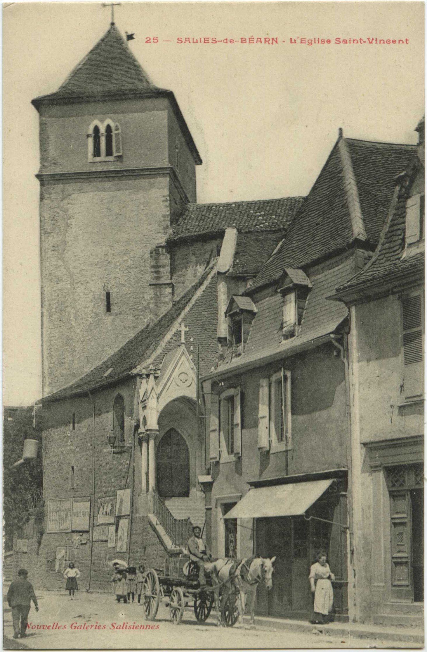 Salies-de-Béarn - L'Eglise Saint-Vincent