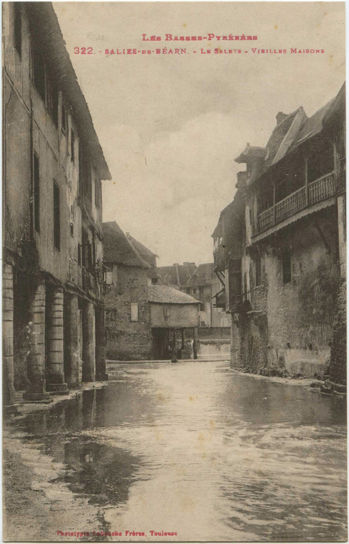 Salies-de-Béarn - Le Saleys - Vieilles Maisons