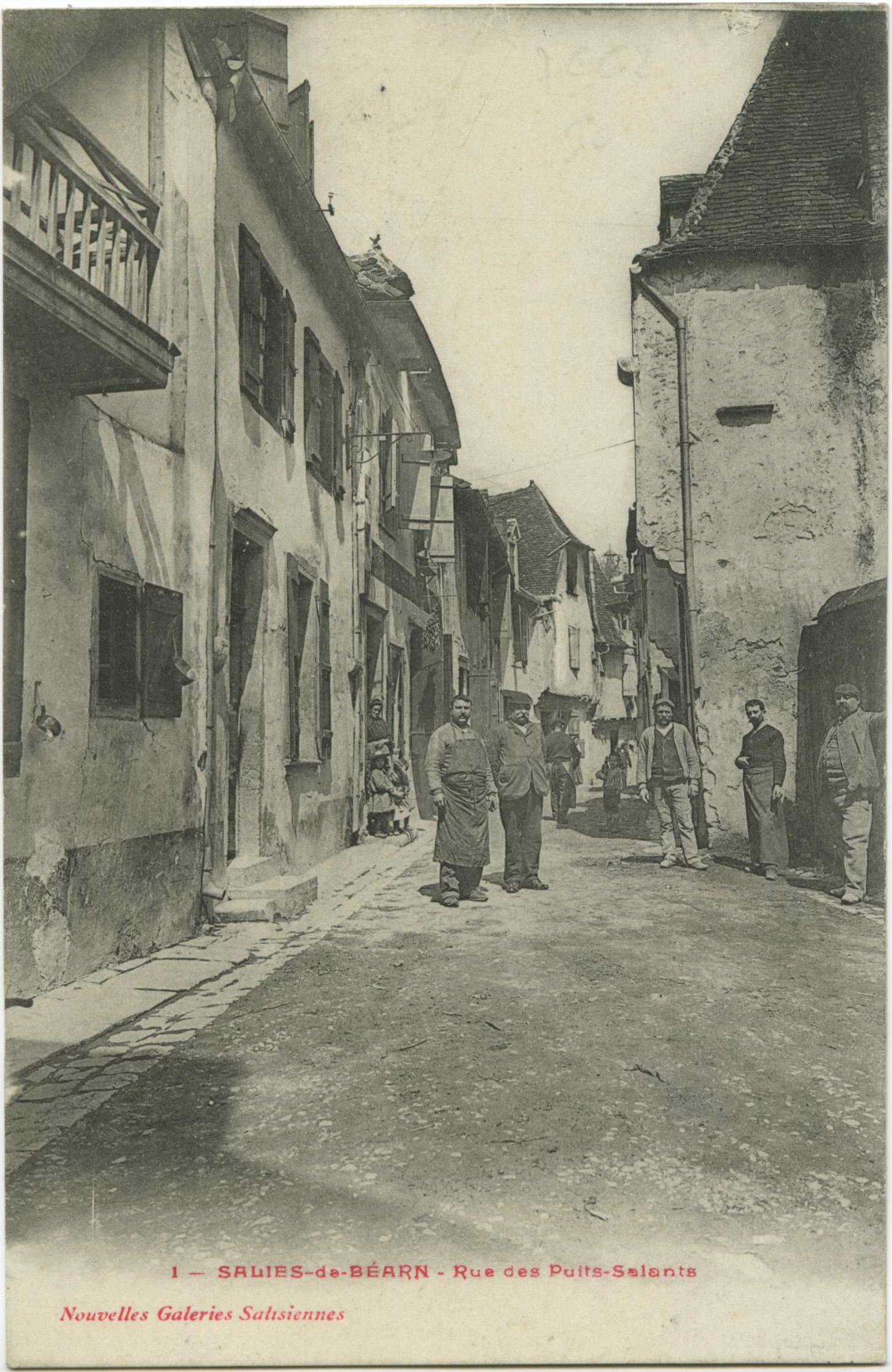 Salies-de-Béarn - Rue des Puits-Salants