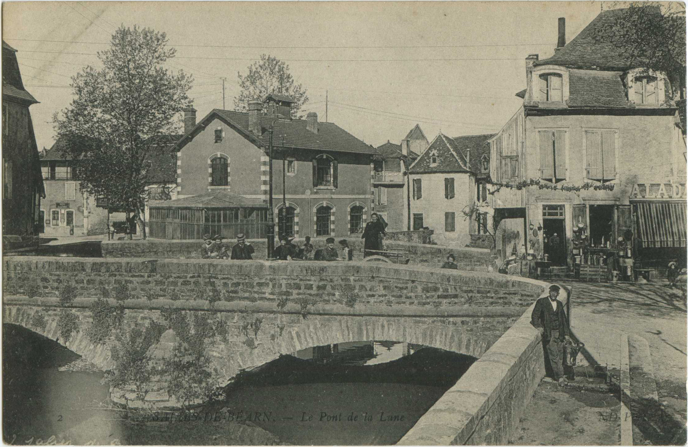 Salies-de-Béarn - Le Pont de la Lune