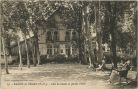 Carte postale ancienne - Salies-de-Béarn - Café du Chalet et Jardin Public