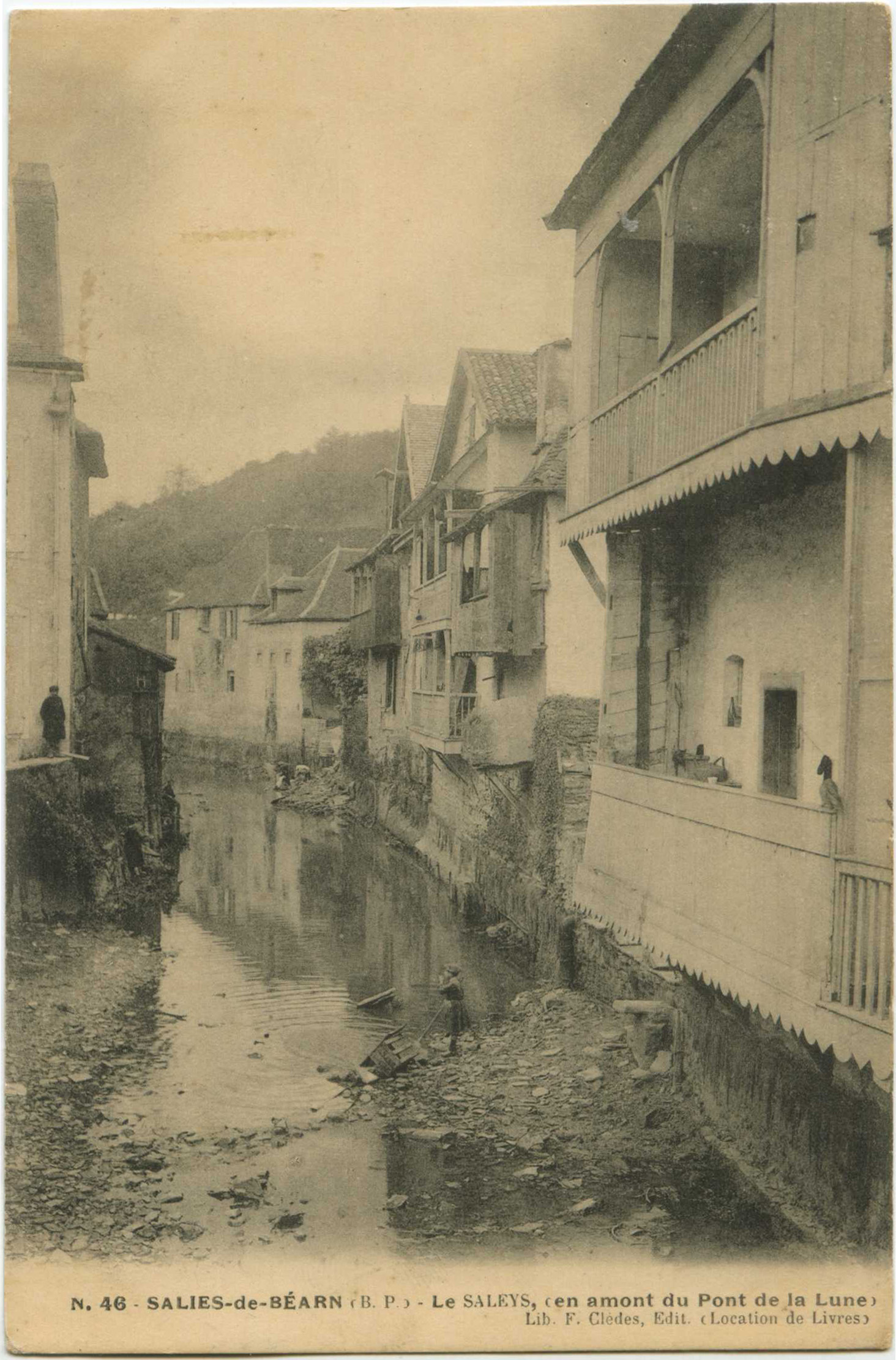 Salies-de-Béarn - Le SALEYS (en amont du Pont de la Lune)