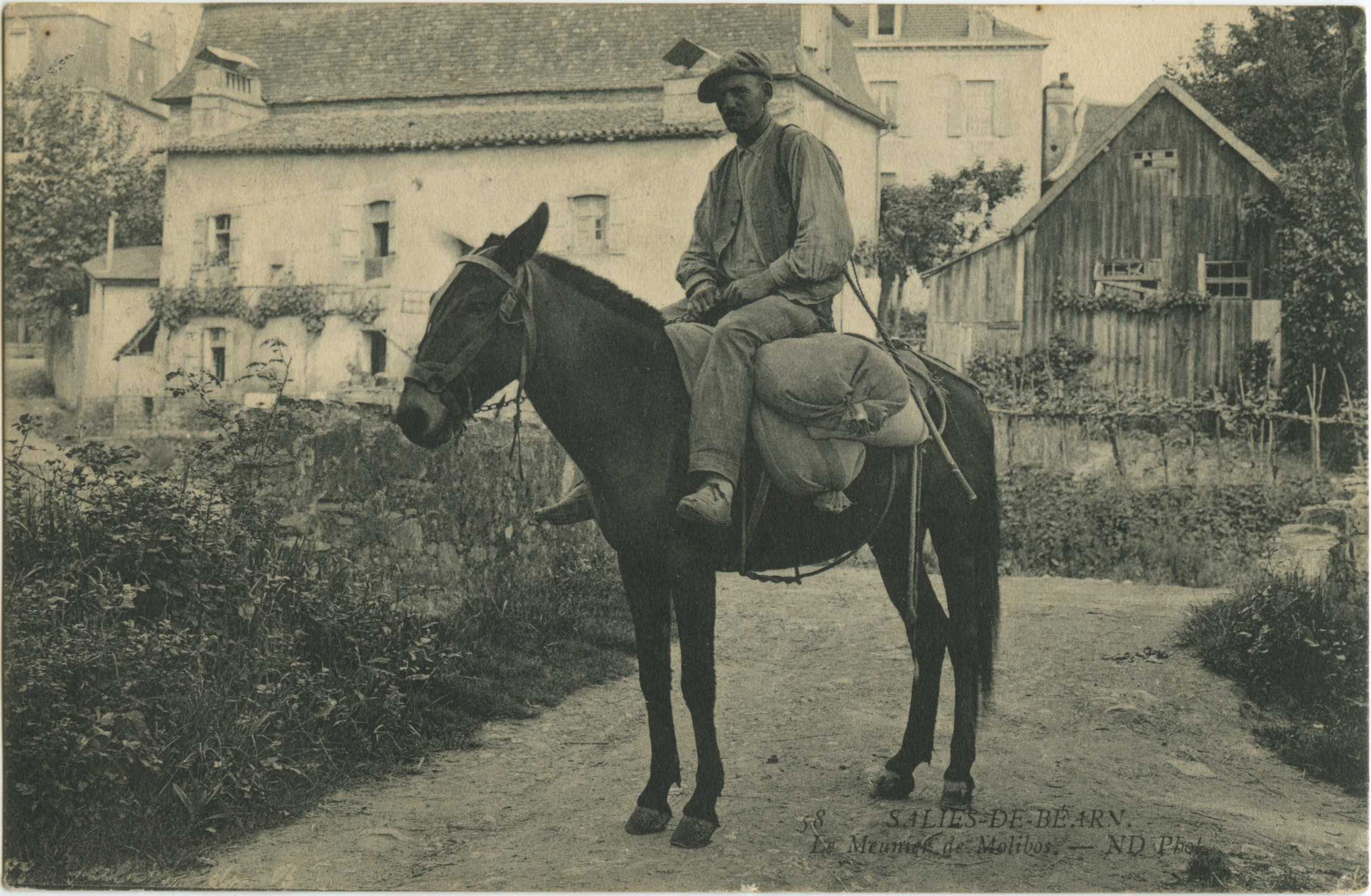 Salies-de-Béarn - Le Meunier de Molibos.