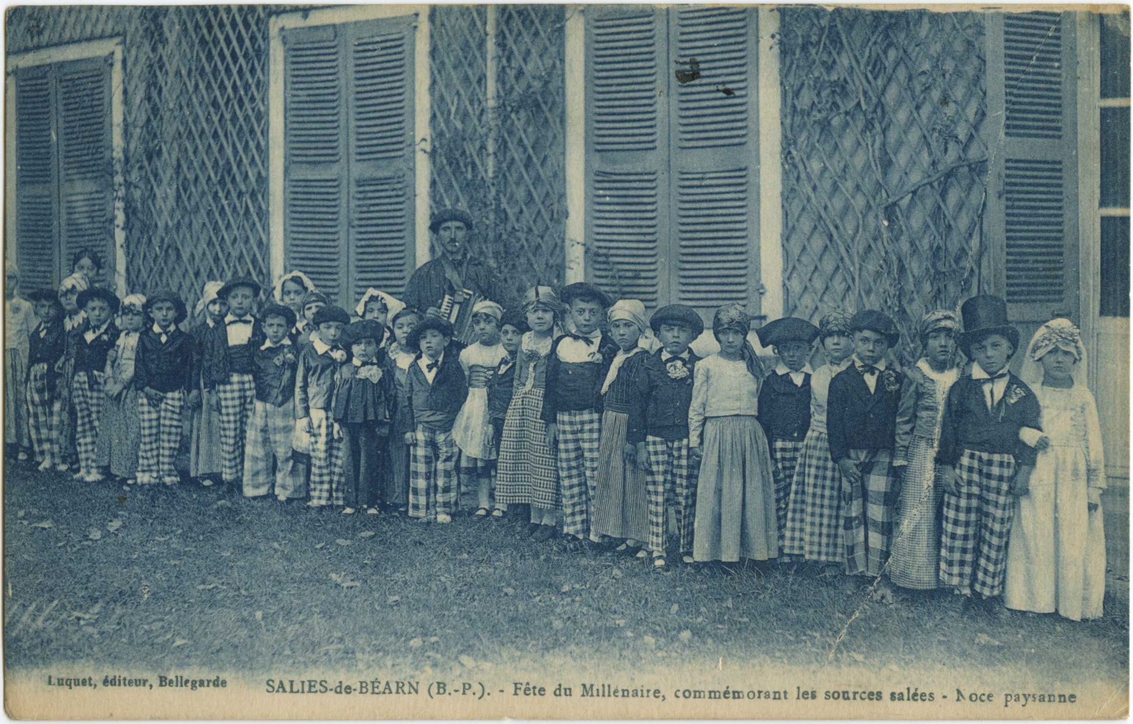 Salies-de-Béarn - Fête du Millénaire, commémorant les sources salées - Noce paysanne