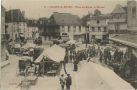 Carte postale ancienne - Salies-de-Béarn - Place du Bayàa, le Marché