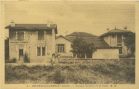 Carte postale ancienne - Saugnac-et-Cambran - Groupe Scolaire et la Poste