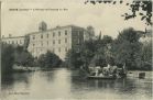 Carte postale ancienne - Sorde-l'Abbaye - L'Abbaye et Passage du Bac Carte postale ancienne - Sorde-l'Abbaye - L'Abbaye et Passage du Bac
