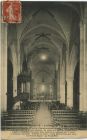 Carte postale ancienne - Sorde-l'Abbaye - L'Intérieur de l'Eglise
