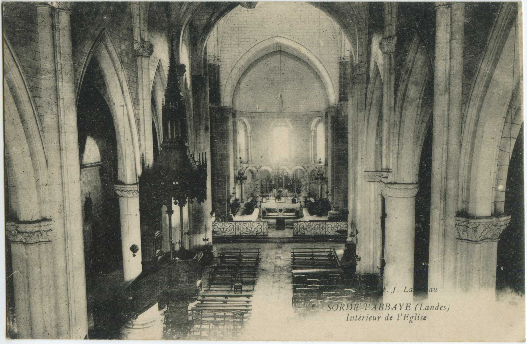 Sorde-l'Abbaye - Intérieur de l'Eglise