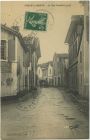 Carte postale ancienne - Sorde-l'Abbaye - La Rue Lavielle (1911)