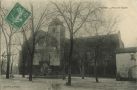 Carte postale ancienne - Sorde-l'Abbaye - Place de l'Eglise