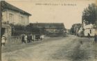 Carte postale ancienne - Sorde-l'Abbaye - La Rue Monchagrin