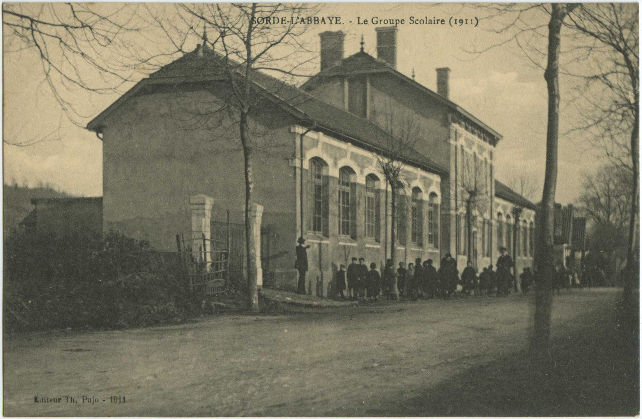 Sorde-l'Abbaye - Le Groupe Scolaire (1911)